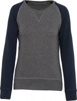 Grey Heather / Navy